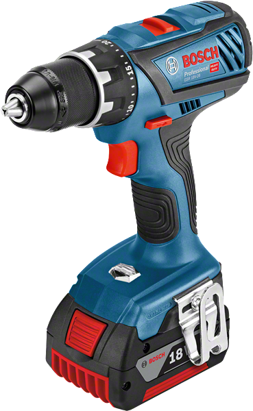 Bosch GSR 18V-28 akku-boremaskine med 18V batteri.
